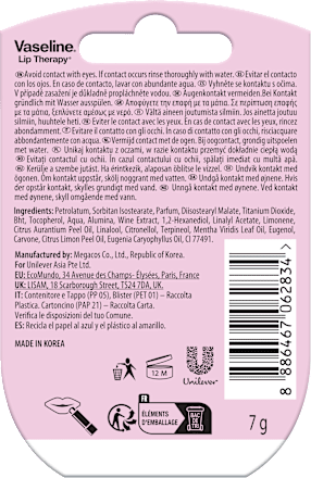 Balsamo labbra Pink Bubbly Vaseline