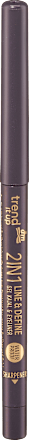 2in1 géles szemceruza és szemhéjtus Line & Define - Nr. 050 Dark Mulberry trend !t up