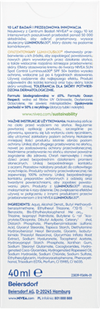 UV Face Luminous 630 przeciwsłoneczny krem do twarzy przeciw przebarwieniom SPF 50+ NIVEA SUN