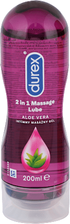 Masážny a lubrikačný gél Aloe vera 2v1 durex