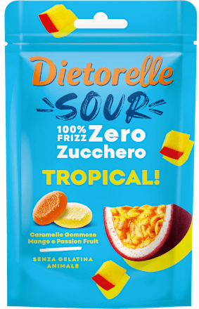 Caramelle gommose al mango e passion fruit Dietorelle