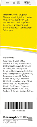 Cloderm Anti-Schuppen Shampoo mit 1% Clotrimazol Cloderm