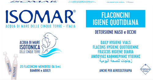 Fiole pentru nas&ochi 0+ 20x5 ml ISOMAR