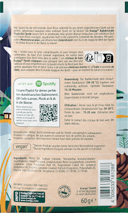 Badesalz Magische FJORDE Kneipp