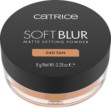 sypký pudr Soft Blur Matte 040 Tan CATRICE