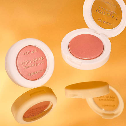 tvářenka Soft Glam Baked 020 Peachy Breeze CATRICE