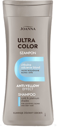 Szampon chłodne odcienie blond Ultra Color JOANNA