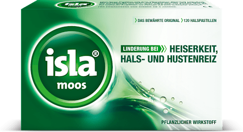isla moos Halspastillen isla
