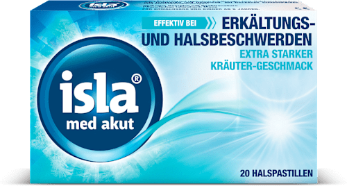 isla med akut Halspastillen Extra Starker Kräuter-Geschmack isla