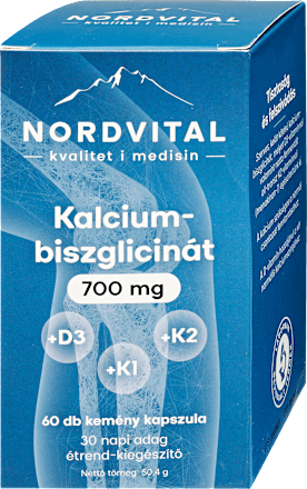 Kalcium-biszglicinát kapszula NORDVITAL
