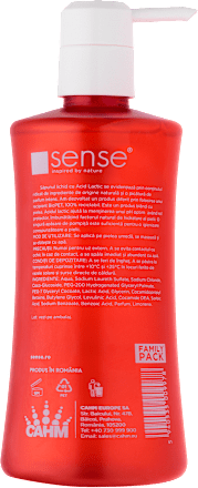 Săpun lichid gel cu acid lactic SENSE