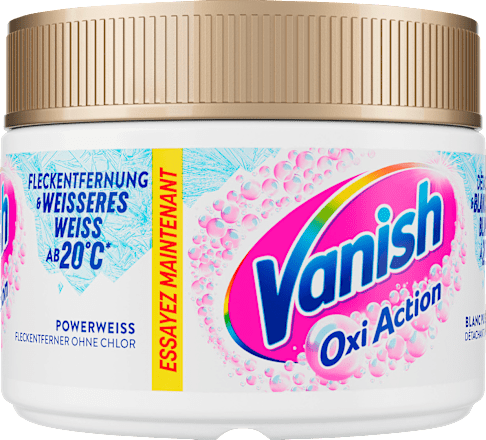 Fleckenentferner Pulver Oxi Action Weiss Vanish Oxi Action