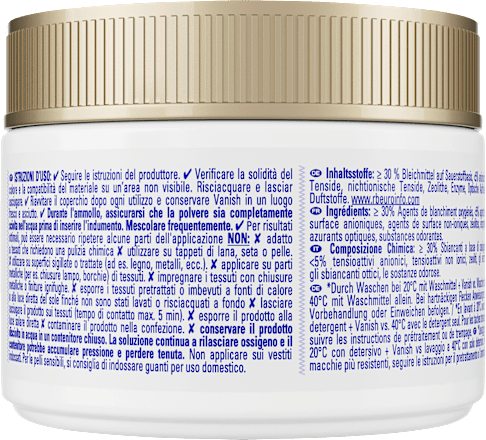 Fleckenentferner Pulver Oxi Action Weiss Vanish Oxi Action