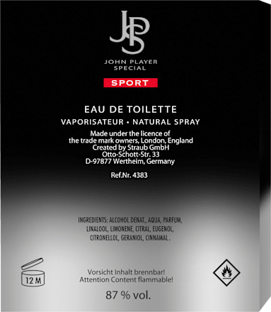 Sport Eau de Toilette  John Player Special