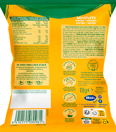 Snack BIO cereale&mango 8+ Hero Solo