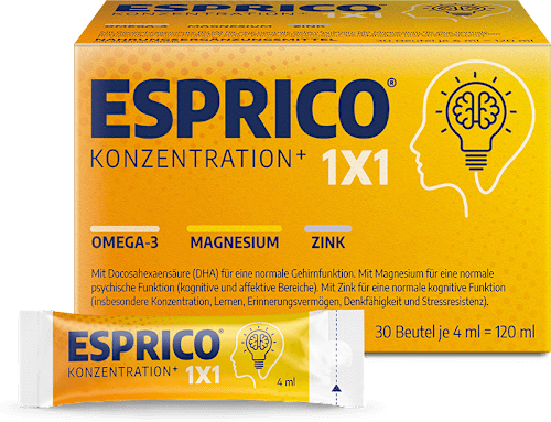 ESPRICO KONZENTRATION+ 1x1 Beutel 30 St à 4ml ESPRICO
