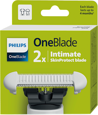 Резервни ножчета за бръснене OneBlade Intimate, мъже PHILIPS OneBlade