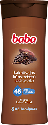 Testápoló kakaóvajjal Baba