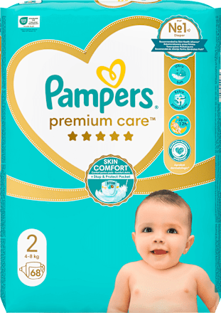 Plenice velikost 2 (4-8 kg) Pampers Premium Care