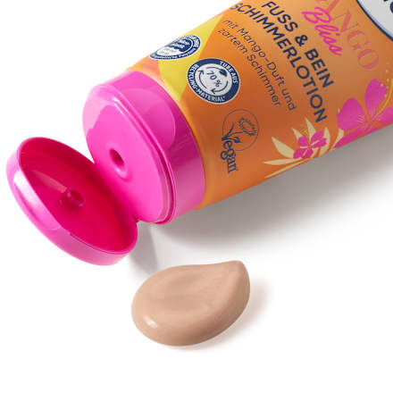 MANGO Bliss losion sa šljokicama za noge i stopala – mango i hibiskus Balea