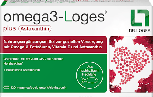 omega3-Loges plus Astaxanthin Kapseln 120 St omega3-Loges
