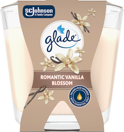 Duftkerze im Glas Romantic Vanilla glade