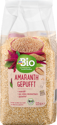 Bio puffasztott amaránt dmBio