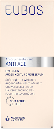 EUBOS Anti Age Hyaluron Augen Kontur Cremeserum EUBOS