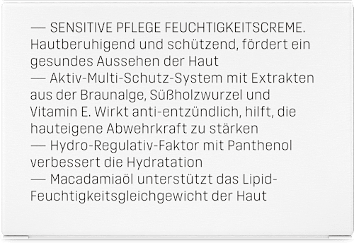 EUBOS Sensitive Pflege Feuchtigkeitscreme, empfindliche Haut,Tagespflege EUBOS