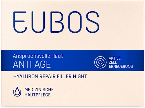 EUBOS Anti Age Hyaluron Repair Filler Night Nachtcreme EUBOS