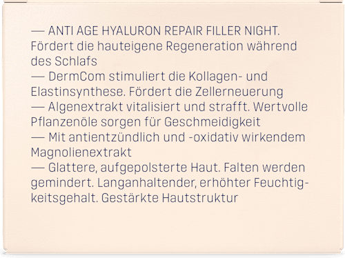 EUBOS Anti Age Hyaluron Repair Filler Night Nachtcreme EUBOS