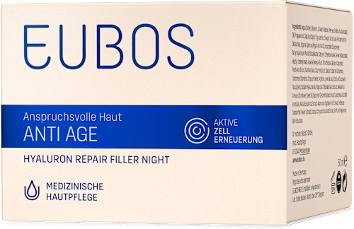 EUBOS Anti Age Hyaluron Repair Filler Night Nachtcreme EUBOS
