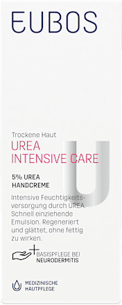 EUBOS Urea Intensive Care 5% Urea Handcreme, trockene Haut EUBOS