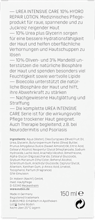 EUBOS Urea Intensive Care 10% Urea Hydro Repair Lotion, extrem trockene Haut EUBOS