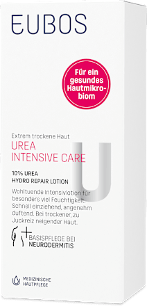EUBOS Urea Intensive Care 10% Urea Hydro Repair Lotion, extrem trockene Haut EUBOS
