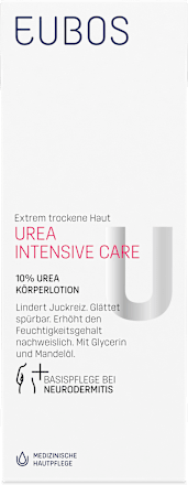 EUBOS Urea Intensive Care 10% Urea Körperlotion, extrem trockene Haut EUBOS