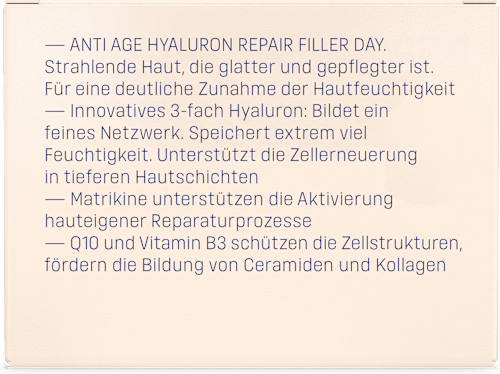 EUBOS Anti Age Hyaluron Repair Filler Day Tagescreme EUBOS