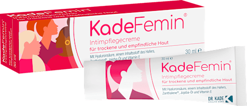 KadeFemin Intimpflegecreme für trockene und empfindliche Haut KadeFemin