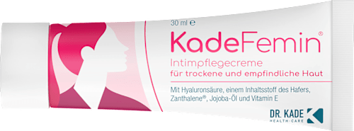 KadeFemin Intimpflegecreme für trockene und empfindliche Haut KadeFemin