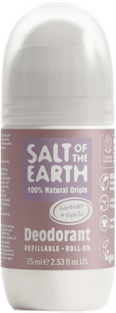 Salt of the Earth deo roll-on  – Lavender & Vanilla Salt of the earth