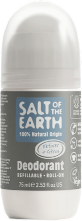 Salt of the Earth deo roll-on – Vetiver & Citrus Salt of the earth