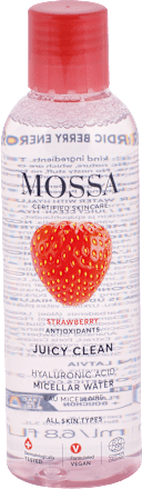 Micelárna voda Juicy Clean Strawberry s kyselinou hyalurónovou Mossa