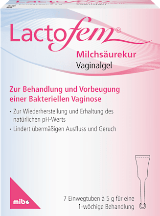 Lactofem Milchsäurekur Vaginalgel 7x5ml Lactofem