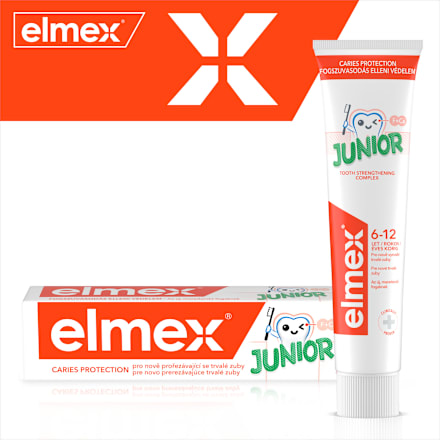 zubní pasta Junior 2x75 ml elmex