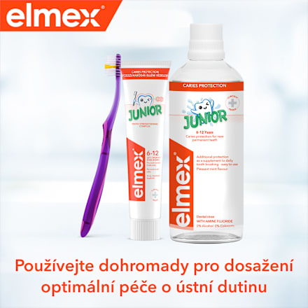 zubní pasta Junior 2x75 ml elmex