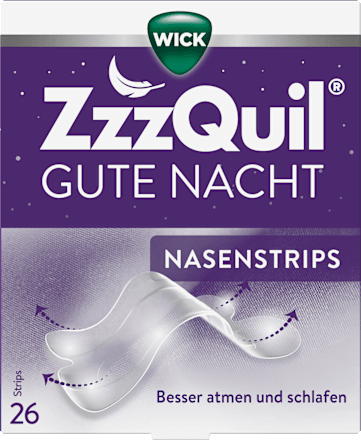 Wick ZzzQuil Gute Nacht Nasenstrips WICK