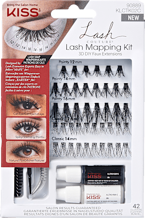 Set za podaljševanje trepalnic - Lash Mapping Kit KISS