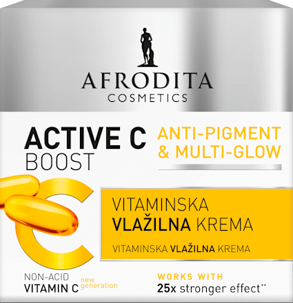 Vitaminska vlažilna krema Active C Boost AFRODITA