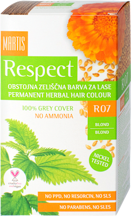 Boja za kosu – R07 prirodno plava Respect