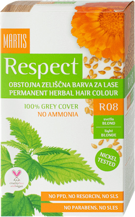 Boja za kosu – R08 svjetloplava Respect